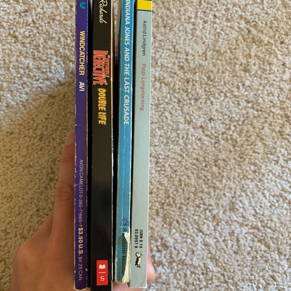 Vintage Chapter Books for Young Read Indiana Jones - Picture 3 of 4